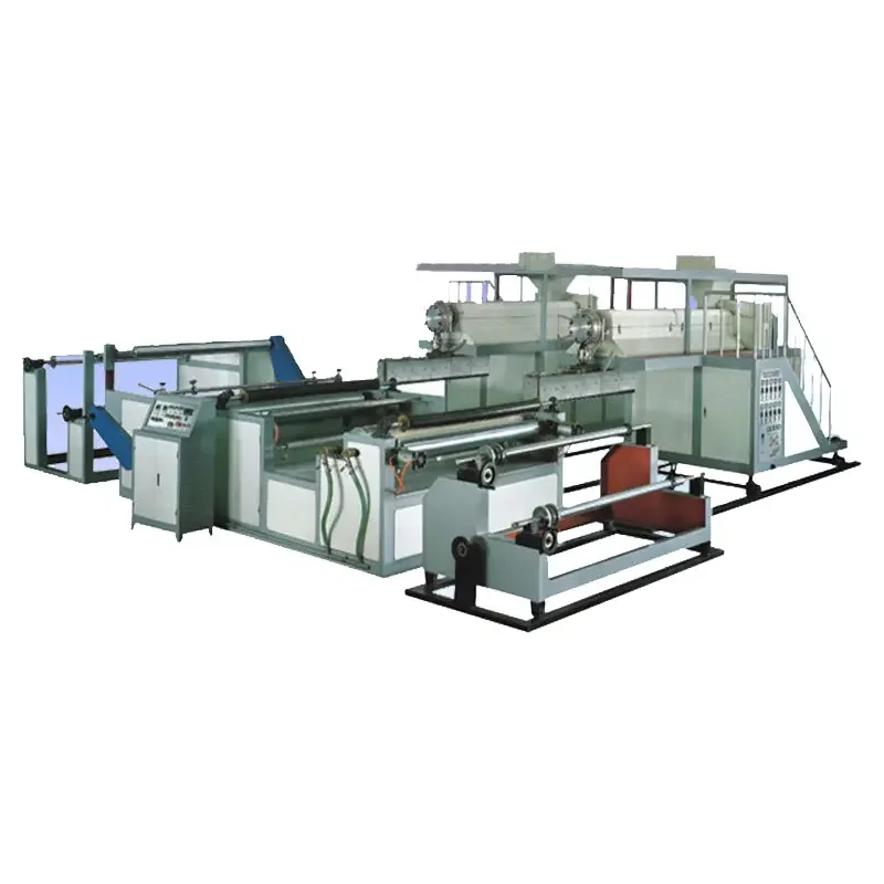 Plastic Stretch Film solid sheet plate Extruder Cast thin soft Film Extrusion manufacturing pvc film machine production line