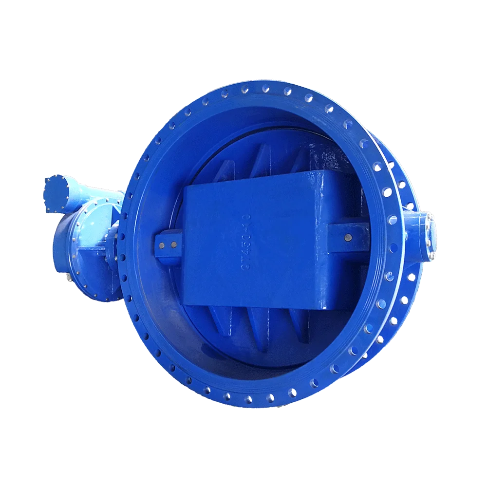 butterflies valve Double eccentric soft sealing flange butterfly valve  Ductile iron butterflies valve