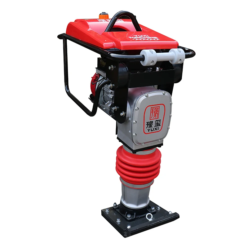 HC110 Jumping Jack Compactor Gasoline Vibrating Tamping Hammer And Road Tamping Rammer