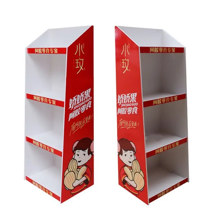 food products floor stand foam board shelf printing PVC sintra board display stand