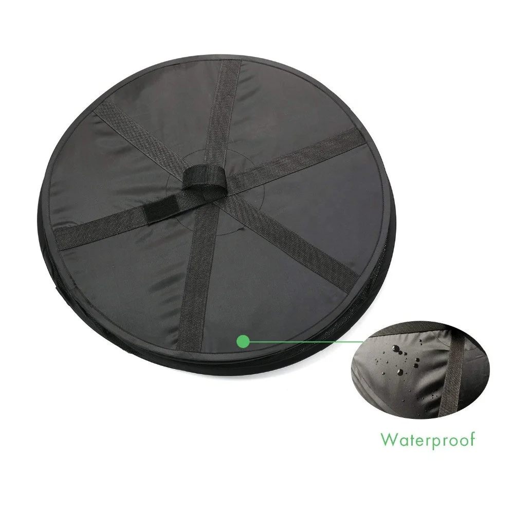 8 Layer Black Net Drying Machine Dryer 2ft Black Net Black Zippers Hanging Folding Mesh Hydroponics