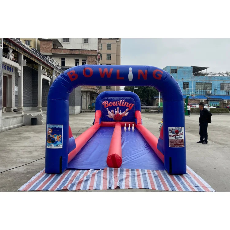 Blue Springs Inflatable Sport Games, Inflatable Bowling Ball Field Games