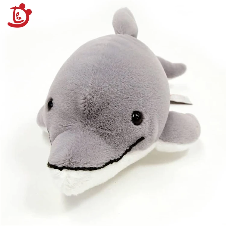 Cute Down Cotton Whale Plush Toy Super Soft Dolphin Pillow Stuffed Toys High Quality Aquatic Creatures Child Birthday Gift