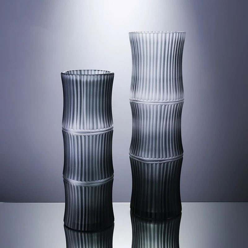 Wholesale Handicraft Glass Vase Cylinder Big Test Tubes Flower Vase Modern Large Glass Flower Vases For Home Decor