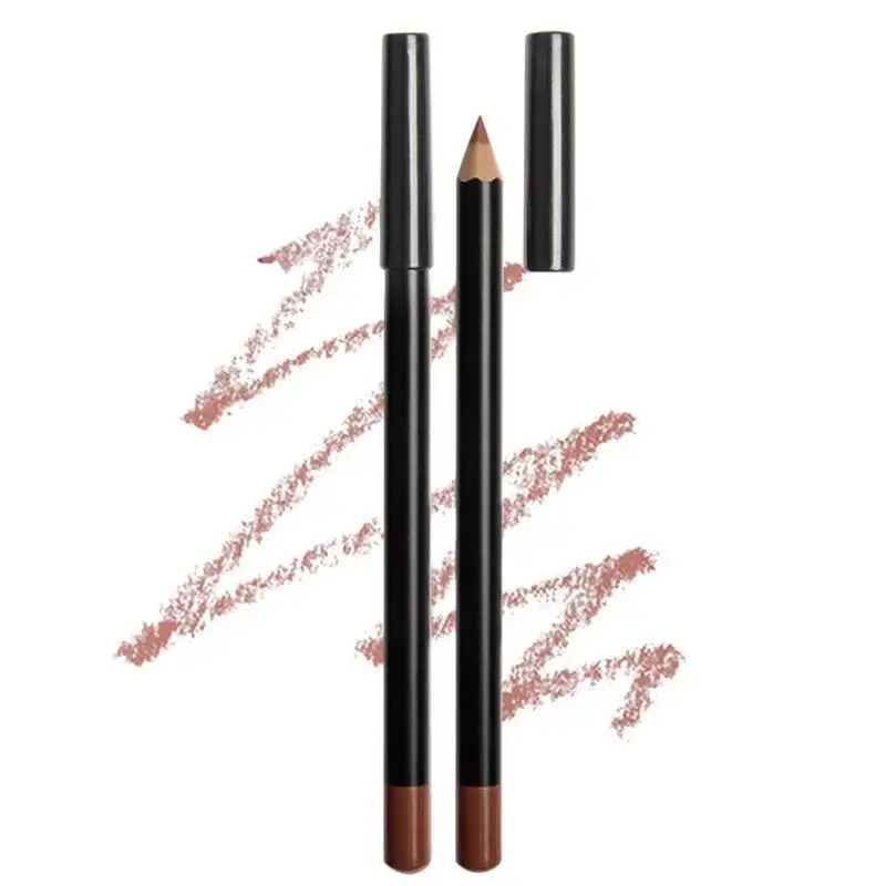 
Best Selling OEM Cosmetic 3 In 1 Lip Eye Eyebrow Liner Pencil Waterproof Private Label Lip Liner Pencil 