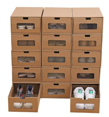 2022 Hot Sell Custom Logo Printed Black Mailer Box Durable Clothing Gift Shoes Paper Packaging Cardboard Shipping Boxes
