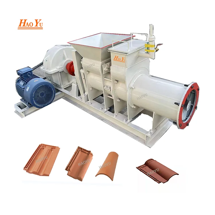 The selling price of a fully automatic manual hydraulic clay ceramic roof clay tile making machine