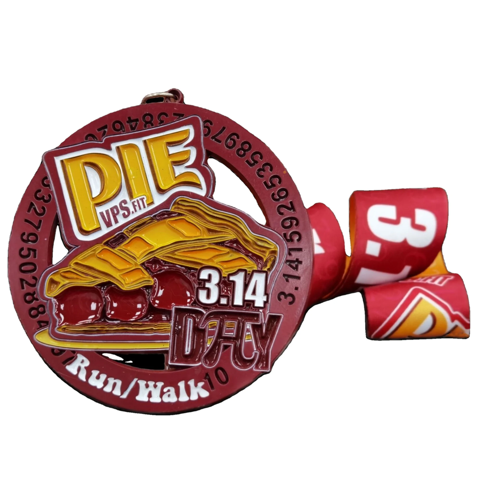 Quality Professional Customized Metal Marathon Sports Award Medallion Soccer Trophy Gold Medal