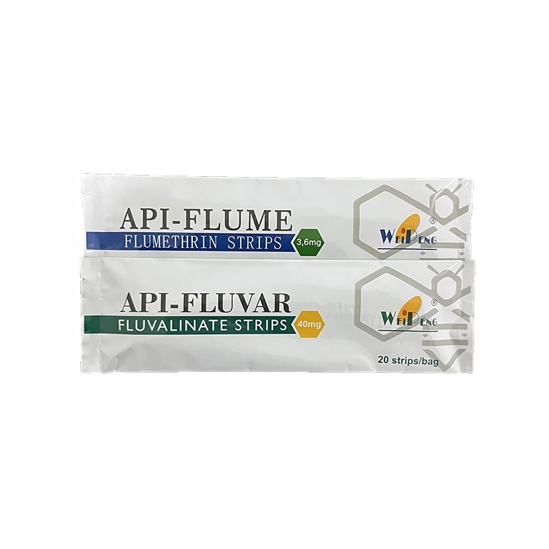 Best price WeiPeng Fluvalinate bees Beekeeing Fluvalinate Strips Varroa Mites Control Manpu Miticide for bee