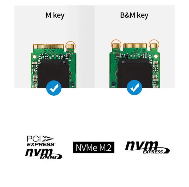 4 * NVMe SSD Adapter NGFF M.2 Key M Slot To PCI Express PCl-E 16X PCIe X16 Expansion Converter Riser Card