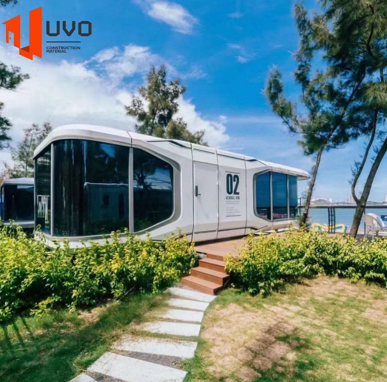 Capsule prefab Houses Home Design homes, Prefabricated space Capsule Container House, prefab Houses 2bedrooms Luxury Homes