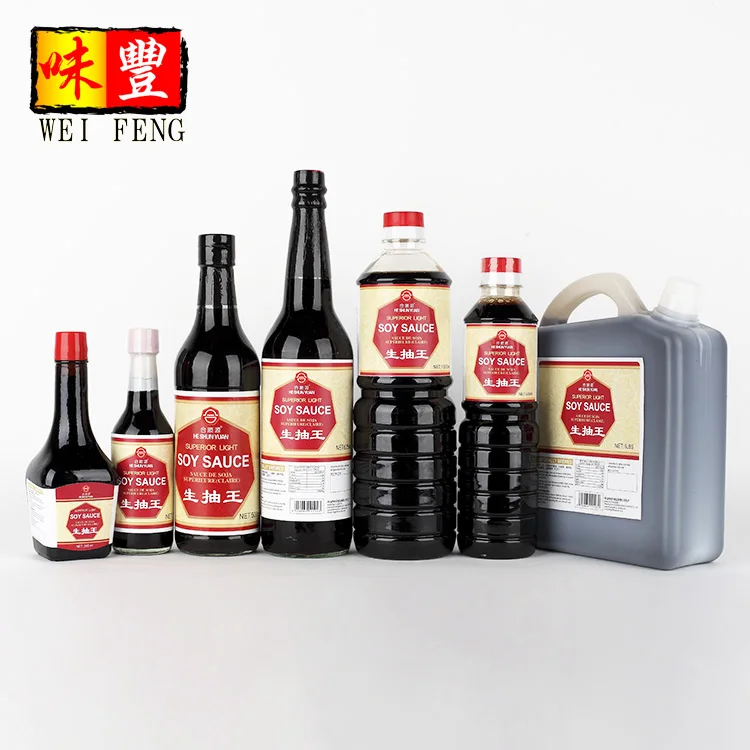Factory OEM or Chinese Brand HACCP BRC Mini Package Brewed Light Soy Sauce Sachet Packing Small Bags Soya Sauce