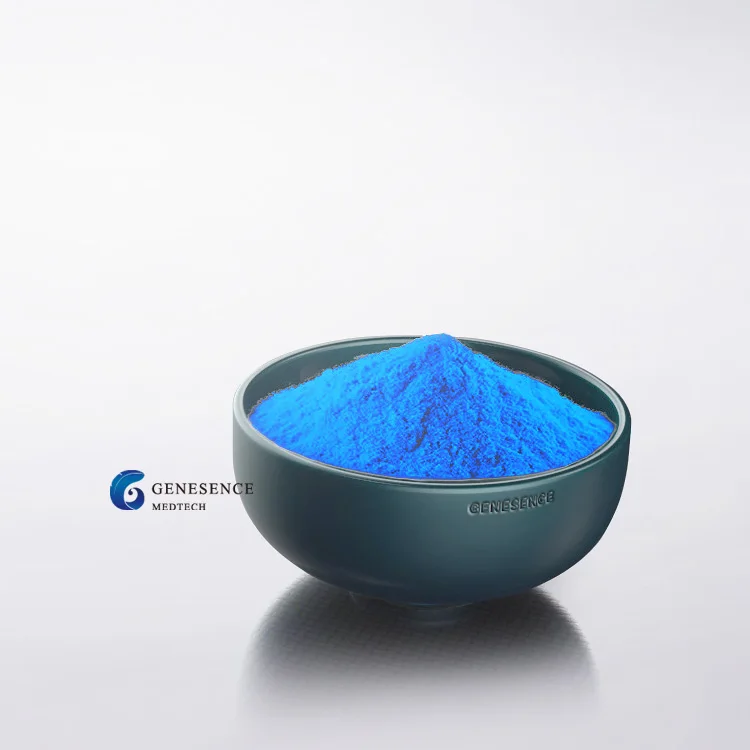 Factory Supply GHK-CU Copper Peptide AHK-CU Blue Powder Various Peptides Pure powder 49557-75-7