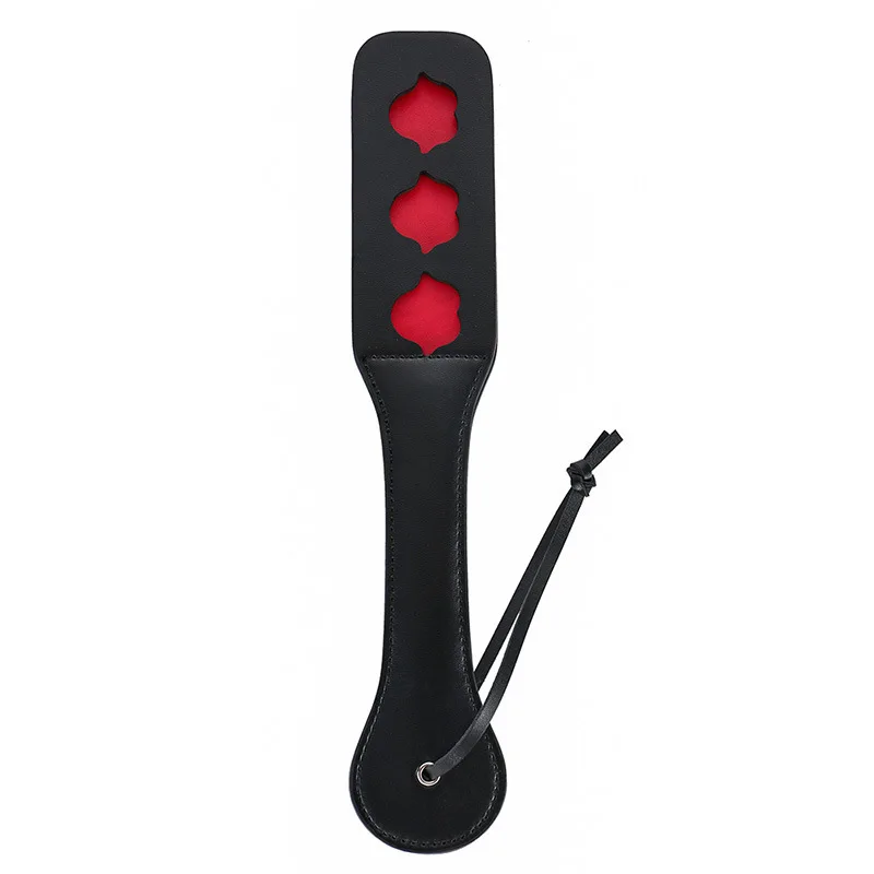 OEM Dimension Handle Spanking SM Games Leather Paddles for Female Male