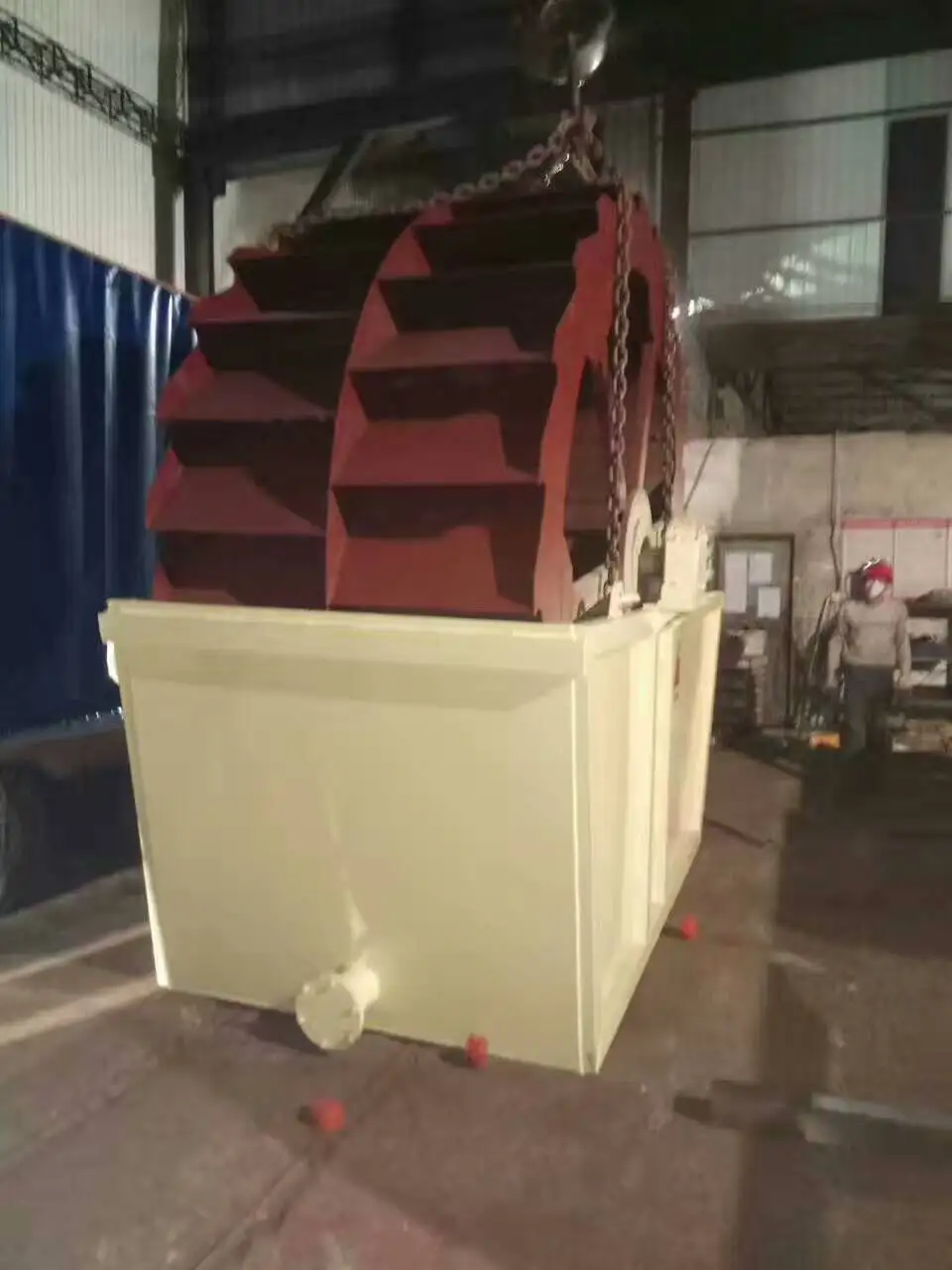  Мойка для песка с колесами ведра XSD3016 широко используется мощной мойки стиральной машины искусственным песком высокой