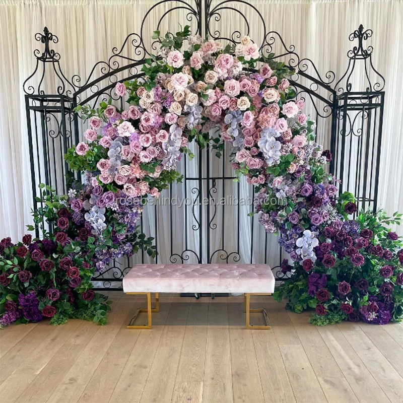 Wedding Entrance Gate Decoration Wedding Arch square Flower Wedding Arch