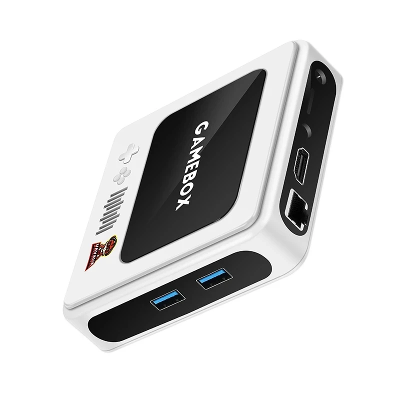 G10 GAMEBOX dual system Android Emuelec4.3 Retro Video Game Consoles HD TV Game Player Wireless Controllers For PSP arcade Games