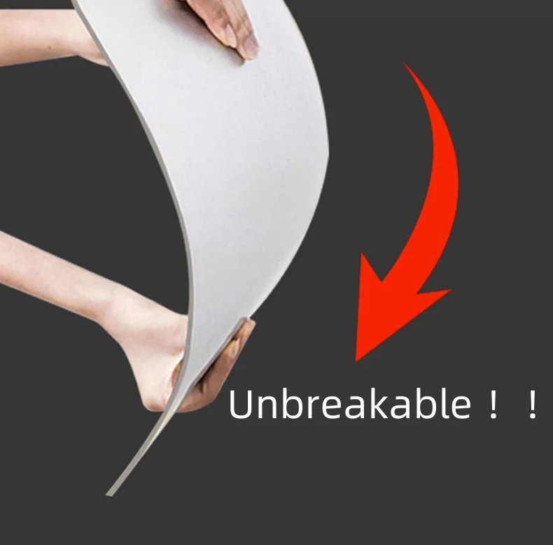 Factory Directly Supply Self-adhesive Acrylic Unbreakable Mirror Ins Wall Decor Plastic Bathroom Waterproof Soft Mirror