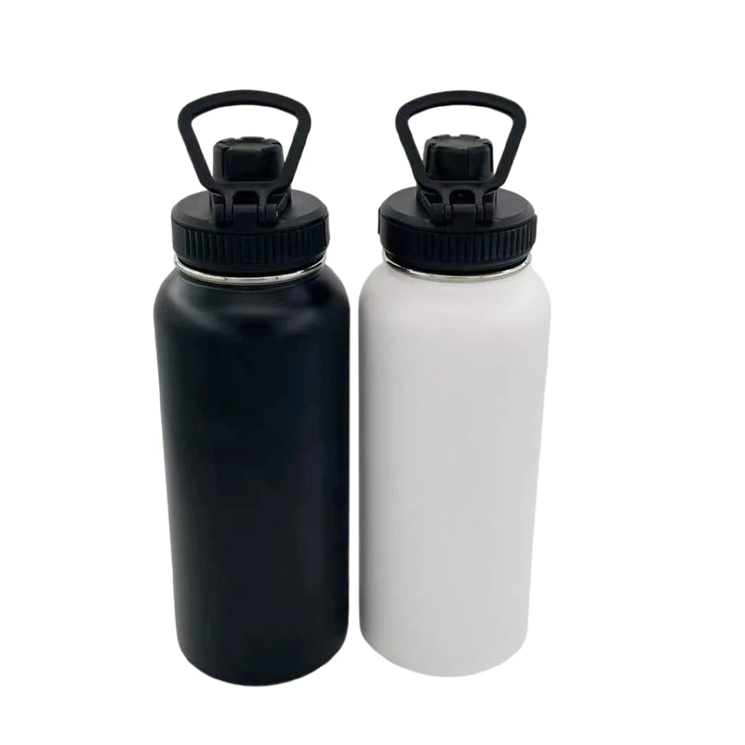 Eco Friendly  insulated stainless steel water bottle for sports gym Tritan hydrate water bottle