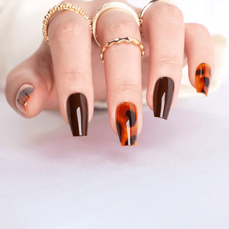 Oem/Odm Manufacturer Natural False Nail Tips C Curve Gel Repair Green Fingernail