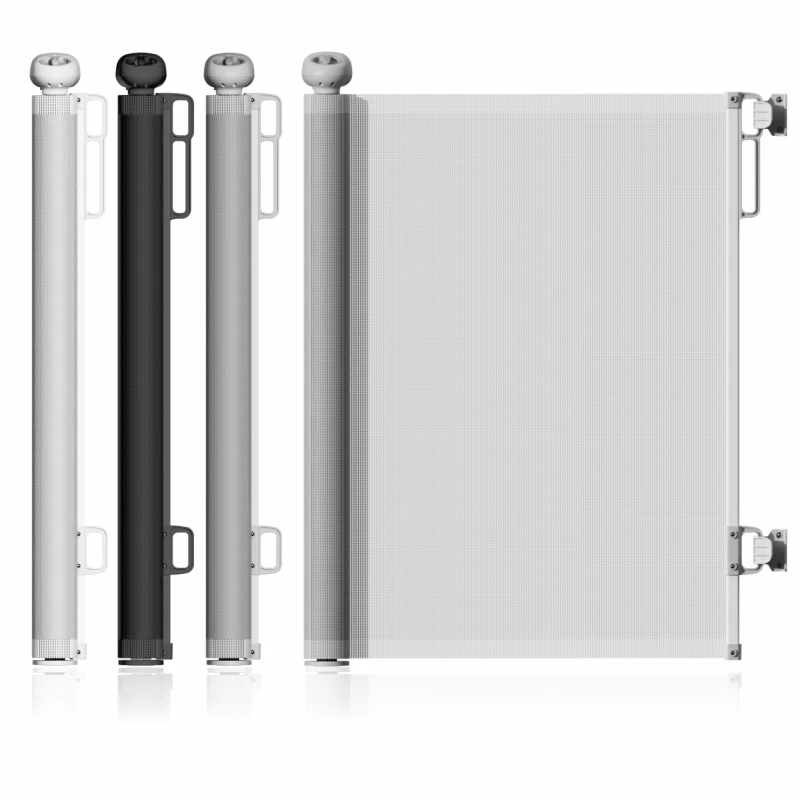 Prodigy SG025 Retractable Baby Safety Gate Protect Kids Gate Stairs Barrier Protection Baby Safety Gate Without drilling