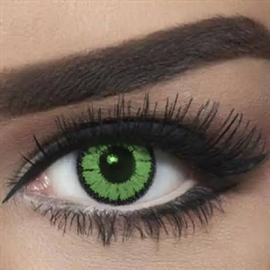 Highlight Circle Green Wholesale Bella Dahab Lenseme Soft Contact Lenses Dia 14.5/14.2 mm