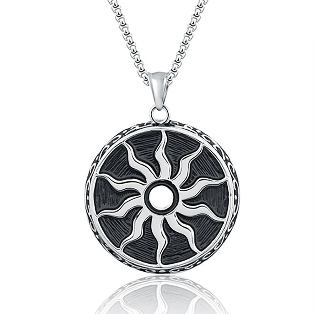 Круглое солнце гравировка скалярная энергия кулон Япония