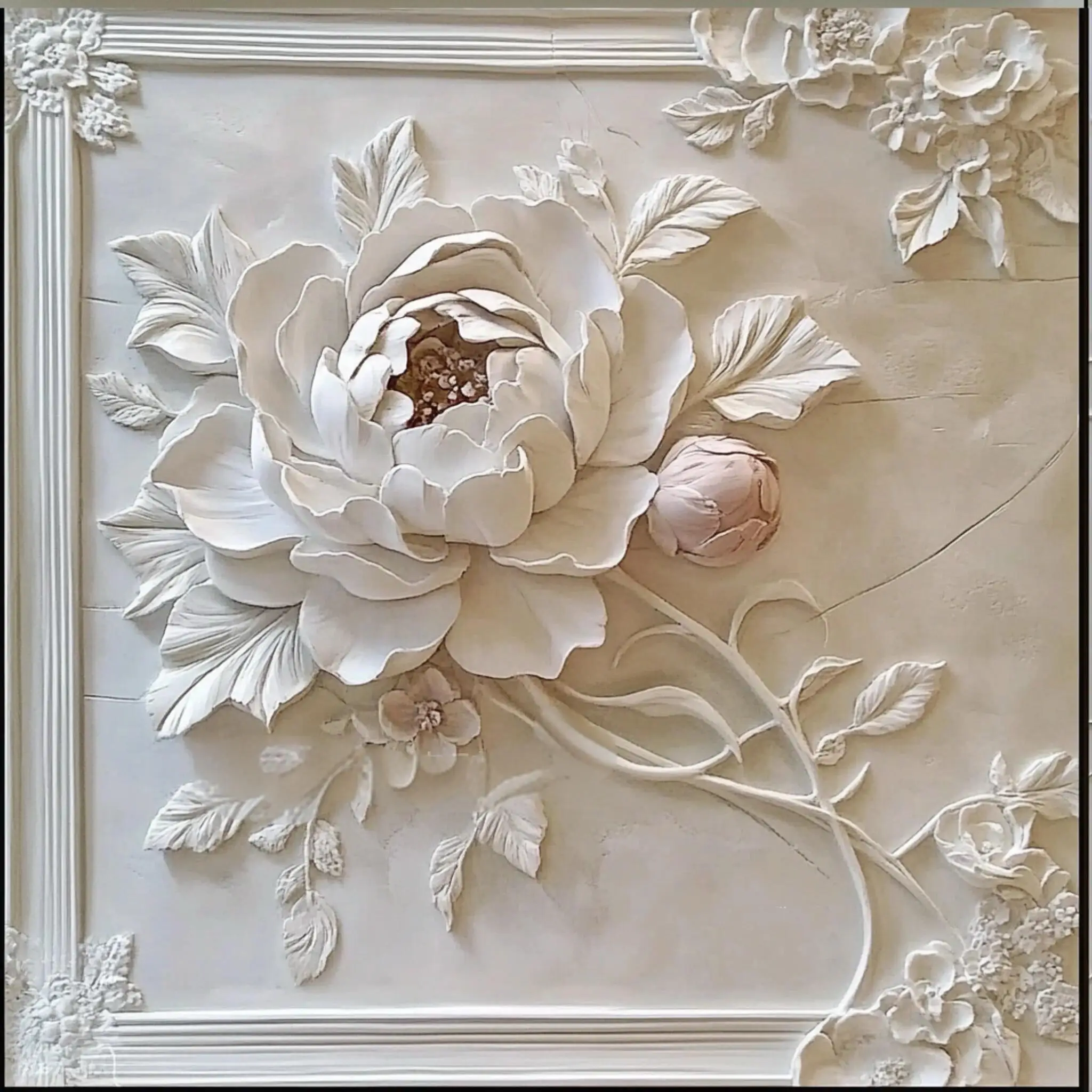 Custom Stone Carving and Sculpture Wall Stone Sculpture Marble Stone Figure Relief Sculpture Statue