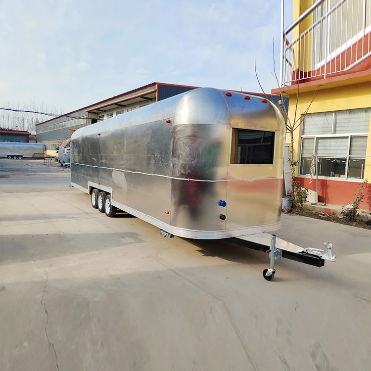 Best Price Grill Fryer Professional Food Vending Trailer Ice Cream Cart Street Mobile Kitchen Airstream Food Trailer