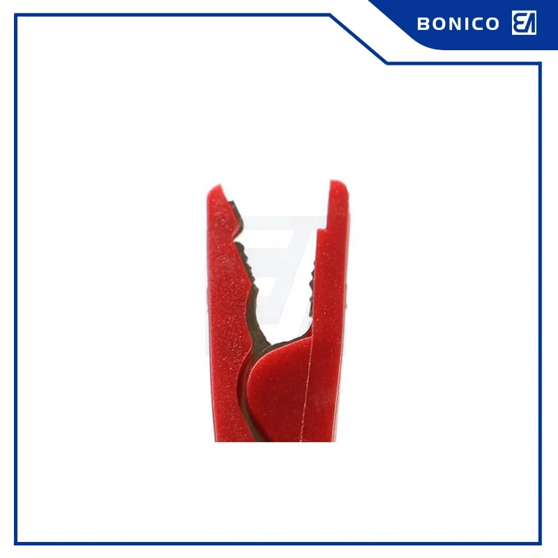 10A 41.5MM PA Nickel Plated Brass Nylon 2mm Hole For Connection Alligator Clip