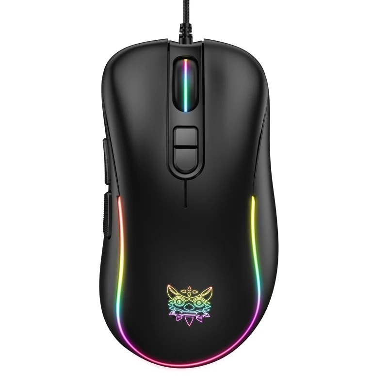 ONIKUMA CW907 Проводная RGB игровая мышь USB 2 0 настольный компьютер эргономичная для ноутбука игра светодиодная подсветка