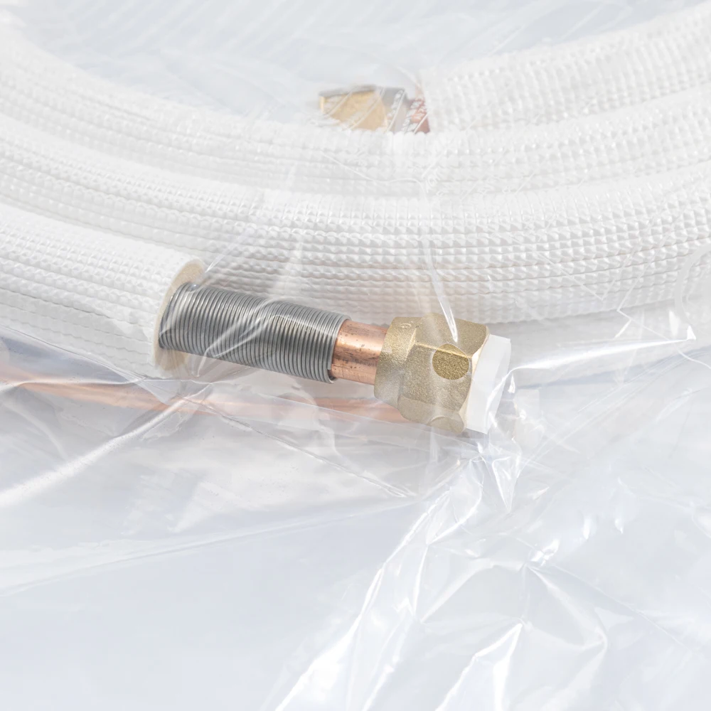 Комплект алюминиевых труб для кондиционера зеленые бесплатные запасные части 8 мм фитинг с медным электрическим сплавом 10% 170 40%