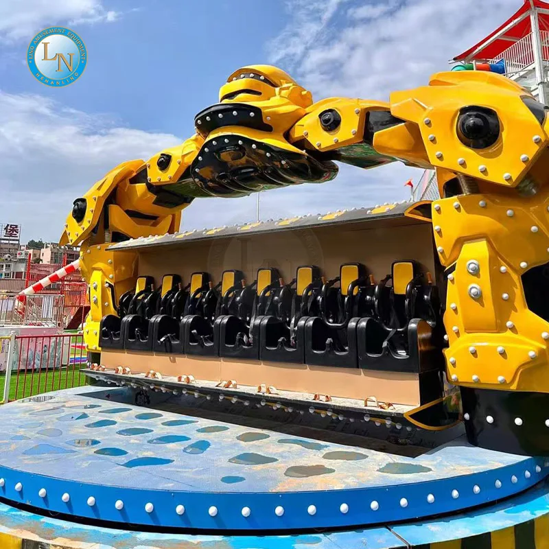 Amusement Park Equipment Outdoor Extreme Amusement Rides Mechanical Combat Attractions