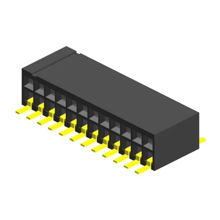 2.0mm*2.0mm Female Header Side Entry SMT Type Connector