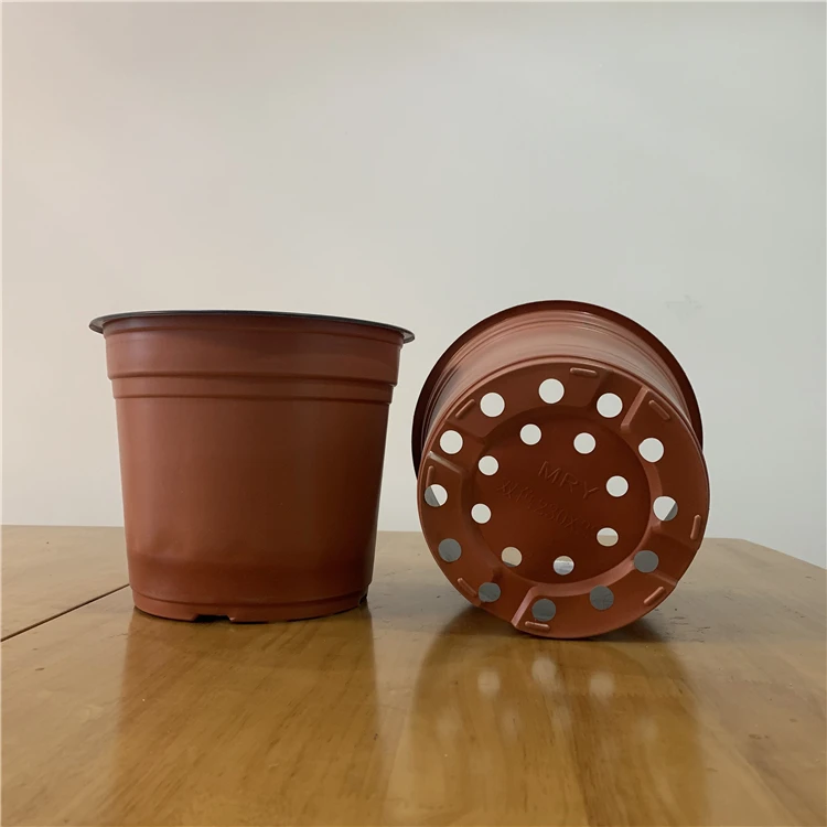 Wholesale Multiple Sizes Durable Nursery Plants  Pot Transplant Plastic Flower Pots