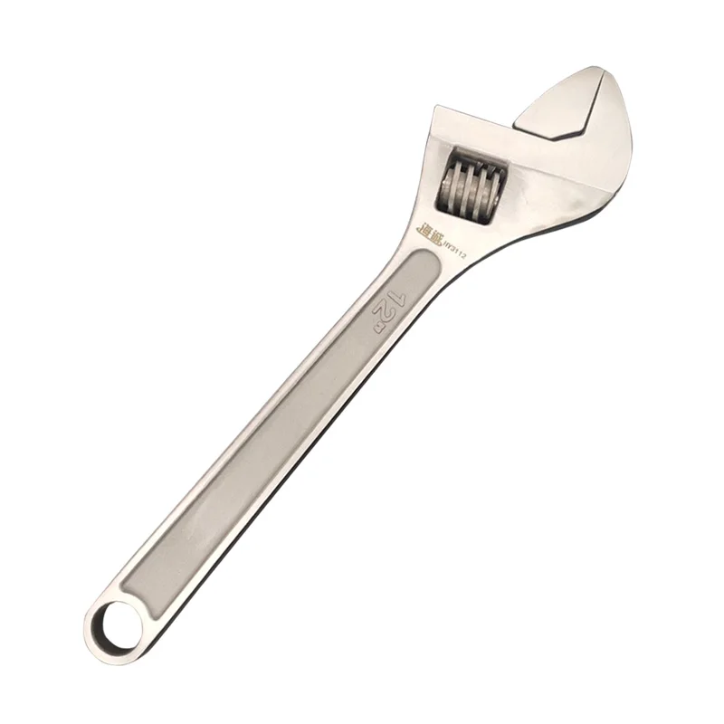 China High quality safety tool antimagnetic adjustable wrench made of 304 stainless steel Non sparking tools  carpentry tools