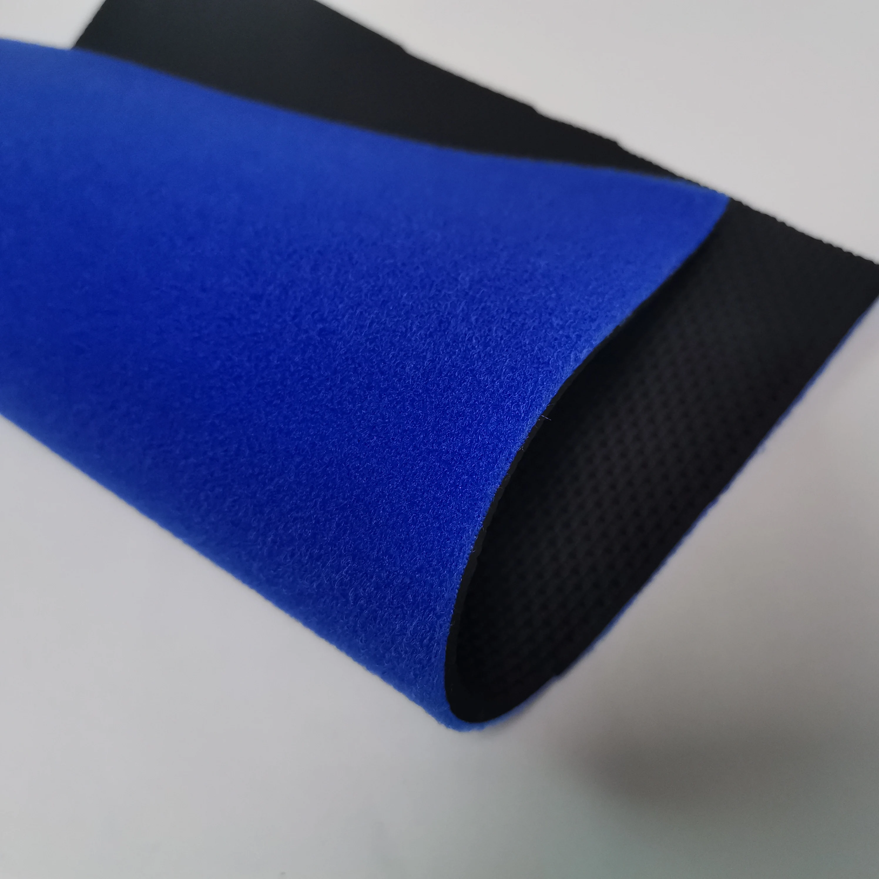 Jianbo High Quality Soft Embossed Neoprene SBR Rubber Sheet Laminated UBL Loop Fabric For Body Orthopedic Knee Elbow Brace