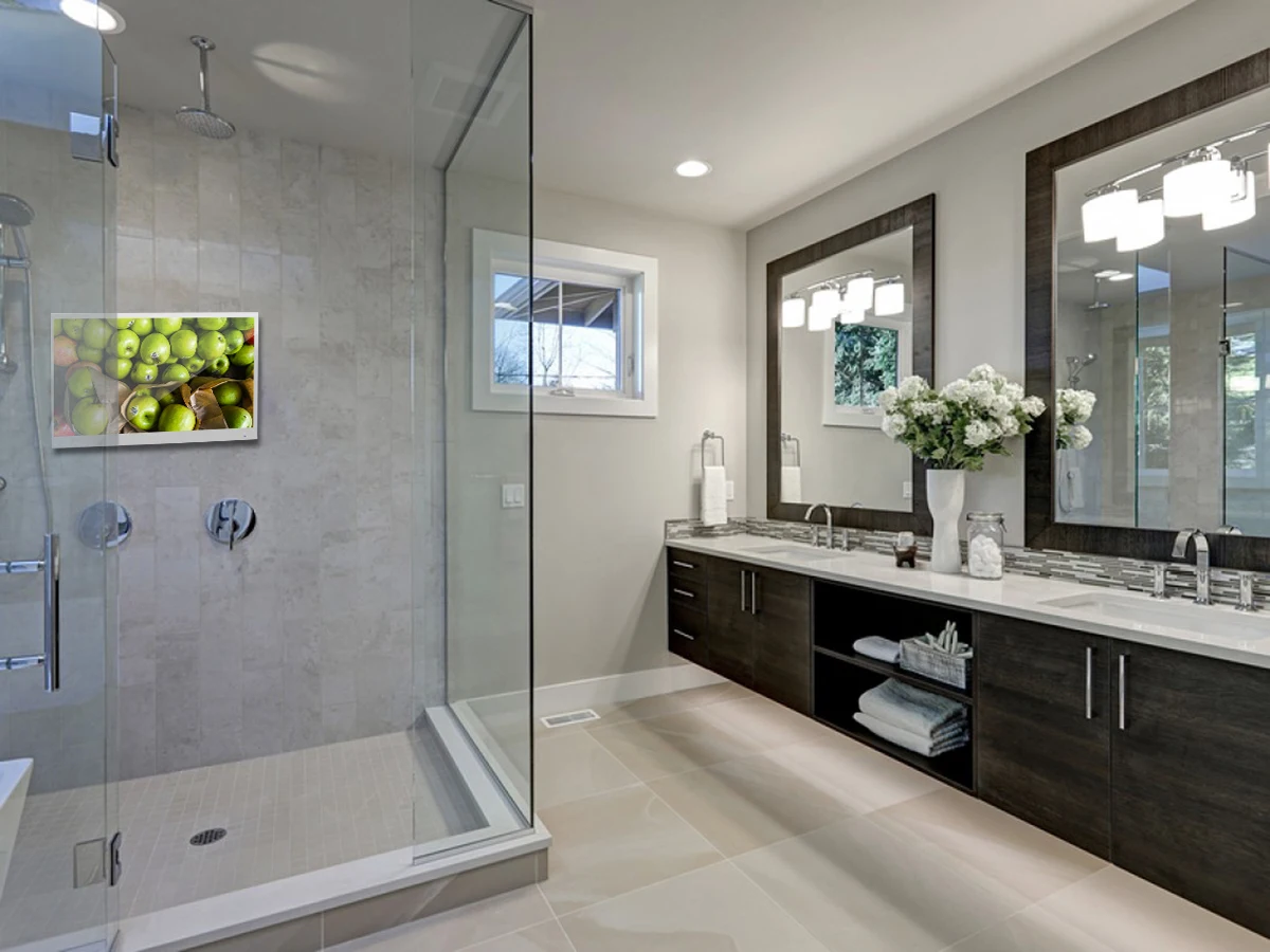 32 Inch Big Size Smart Mirror Bath Magic Bathroom TV Waterproof IP66 Android Mirror