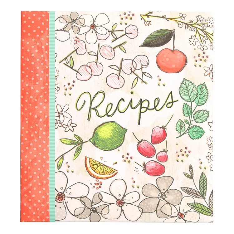 Full Color Printing Hard Cardboard 3 Ring Binder With Business Card Pocket Paper File Folder