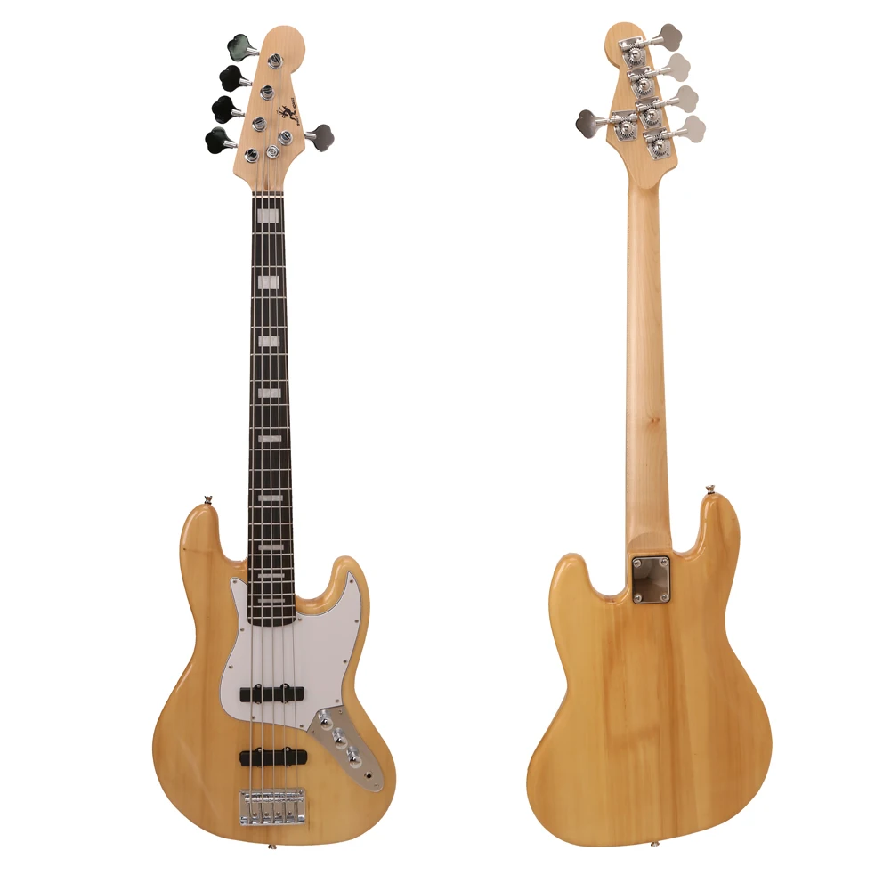 wholesale electric guitars 5-strings Electric basses Rock plucked instruments entry-level electric basses