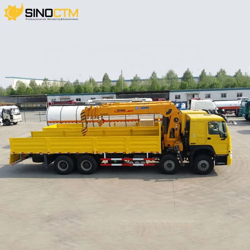 Howo Sinotruk 12-Wheeler 16 Ton Mobile Crane New & Used Condition 15m Max Lifting Height for Construction Industry