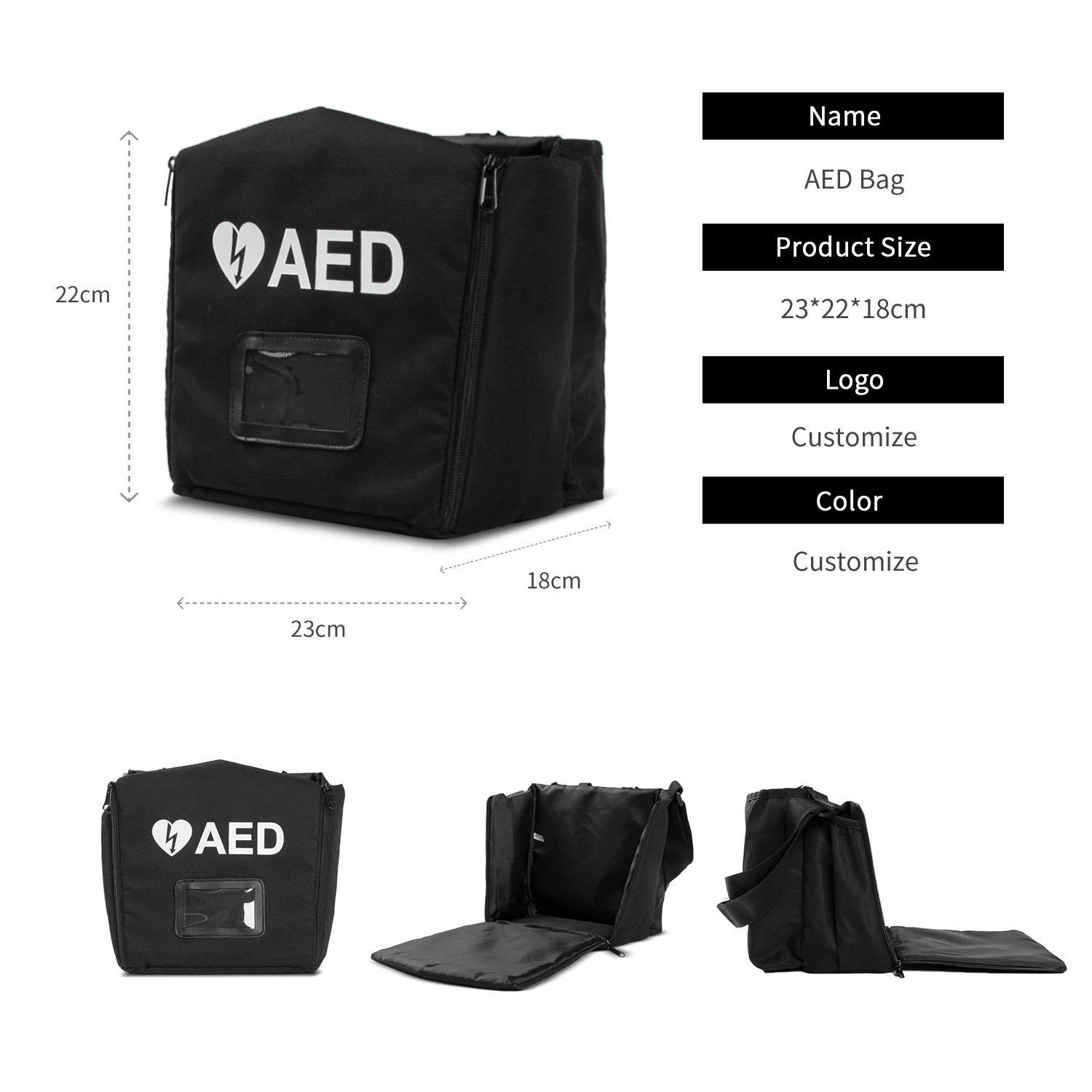 ZOLL 3 пустой полуавтоматический дефибриллятор AED Bag Zoll Battery G5 Aed Plus