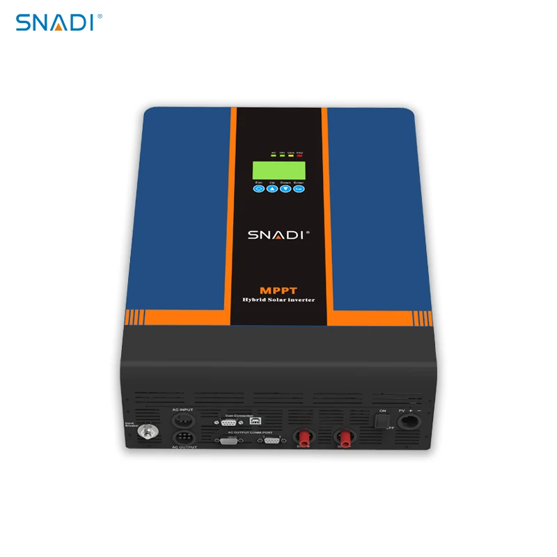 5000w mppt split phase inverter 120v 240v hybrid solar inverter