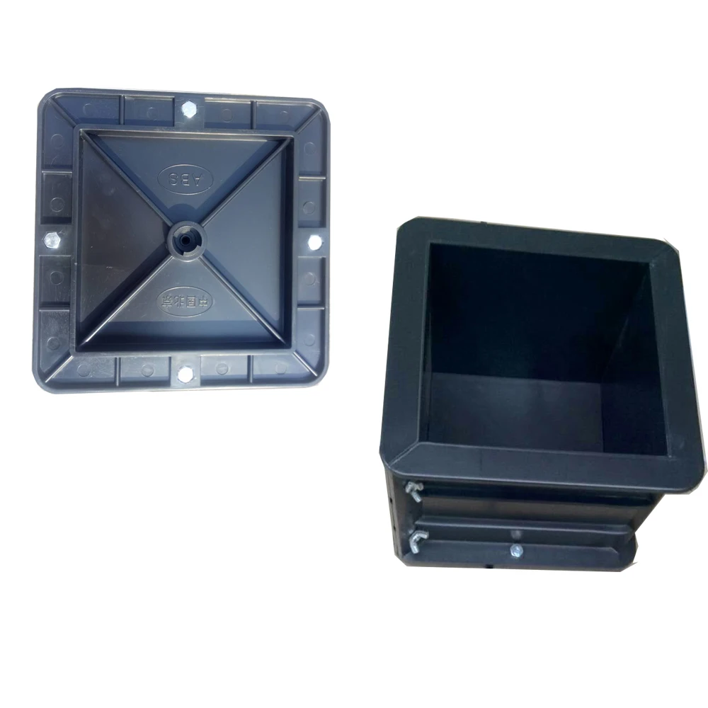 plastic concrete cube mould
