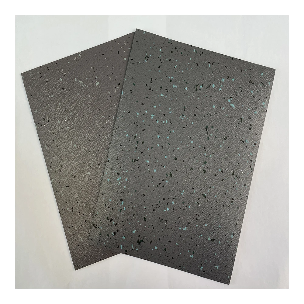 Easy Clean PVC Train Emery Granules Flooring Plastic Bus Coach Wearable Floor Mat