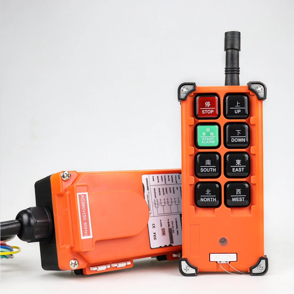 Transmitter Receiver Hoist Crane Control Lift Crane Industrial Radio Remote Control