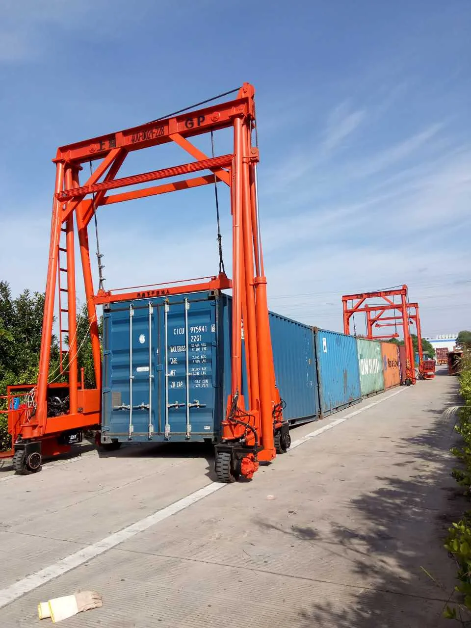 mobile container crane container gantry crane