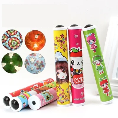 Hot Selling Colorful Rotating Kaleidoscope Kid Pretend to Explore Toys Toddler Toys Magic Kaleidoscop