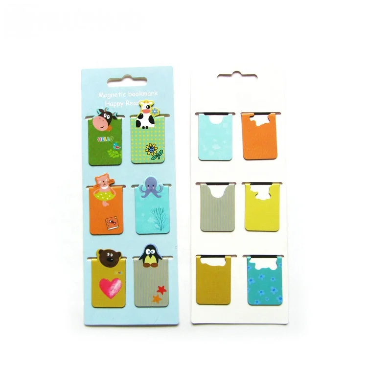 Fancy Souvenir Gifts  Folding Bookmark Magnets for Promotion