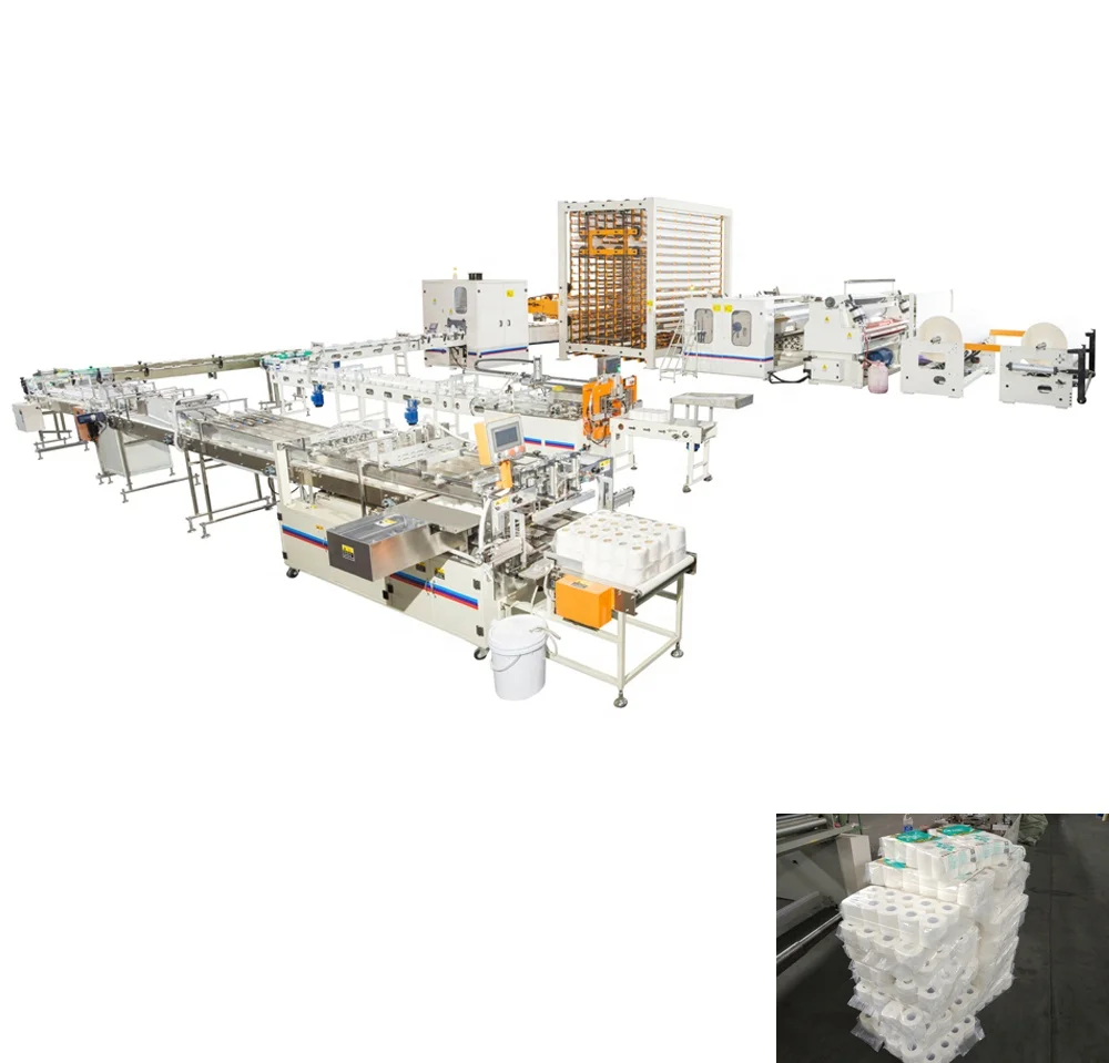 
High speed toilet roll paper production line price 
